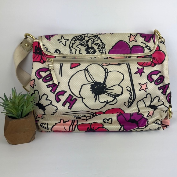 NEW Coach Kyra Poppy Floral Crossbody Bag 17147 - Picture 2 of 8